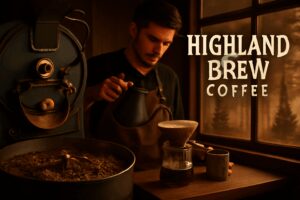 Premium coffee roastery with three cafÃ© locations and wholesale distribution